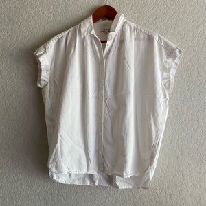 Madewell White Casual Button Down Shirt
